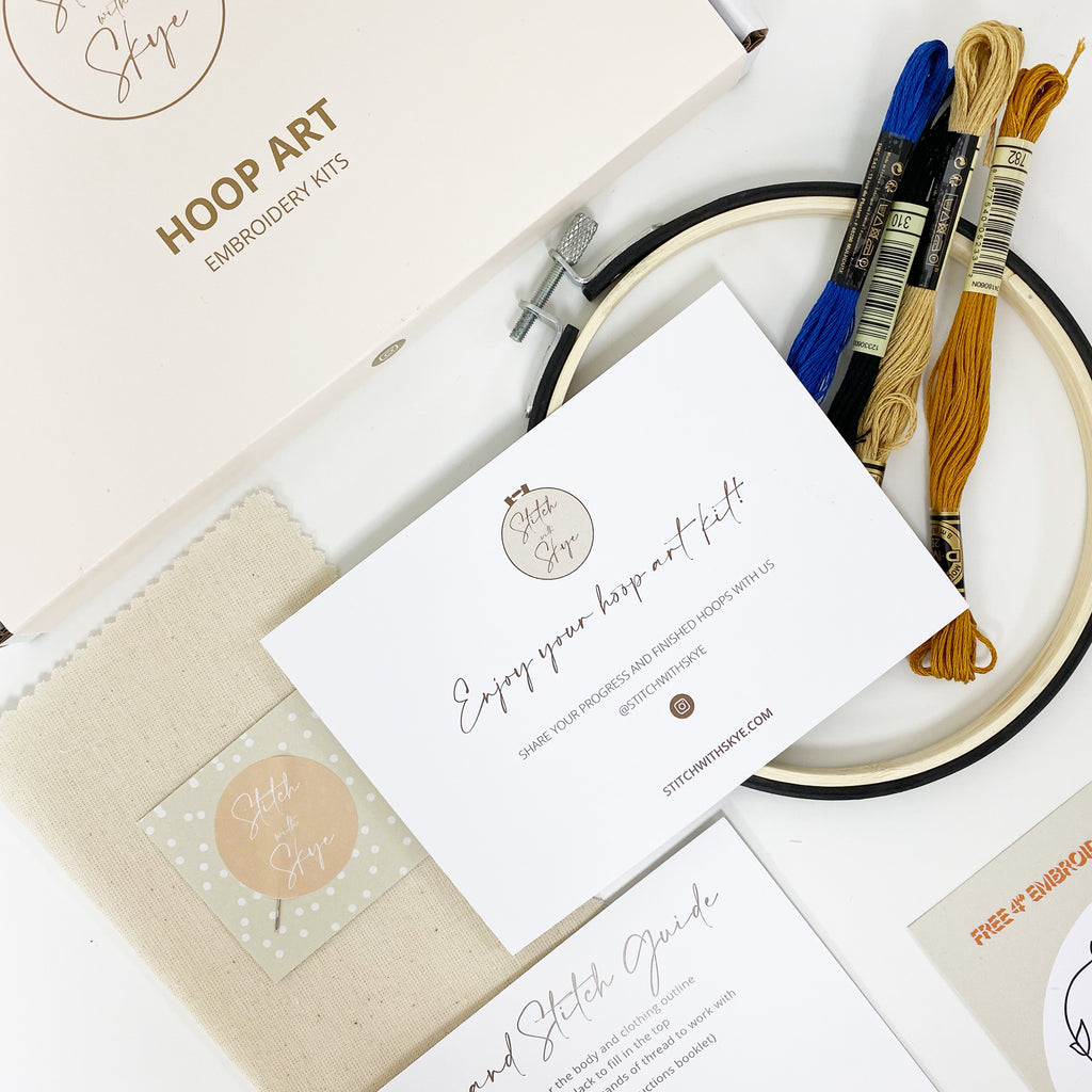 Queen of Hearts - Beginners Embroidery Kit