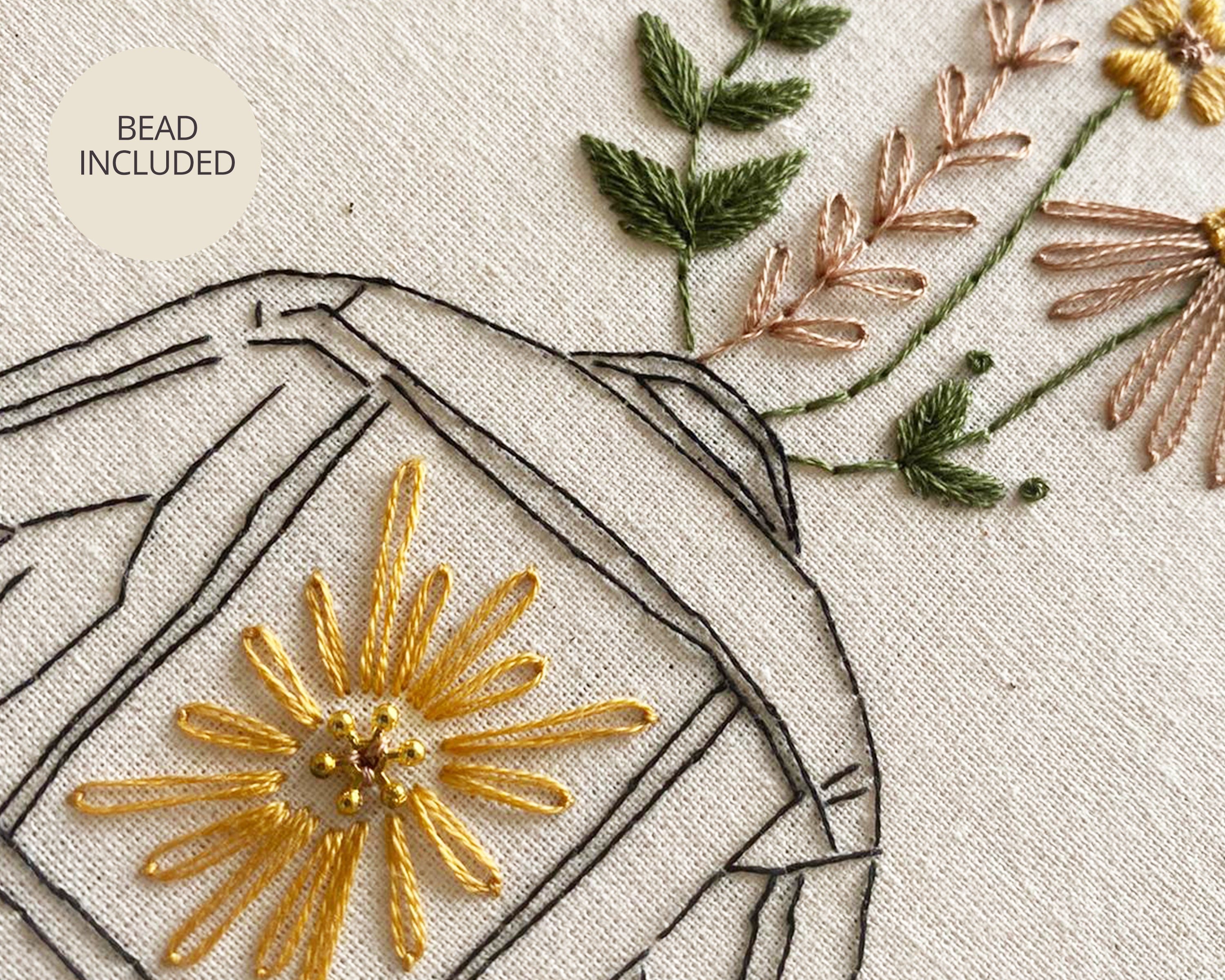 Keep Growing Embroidery Kit