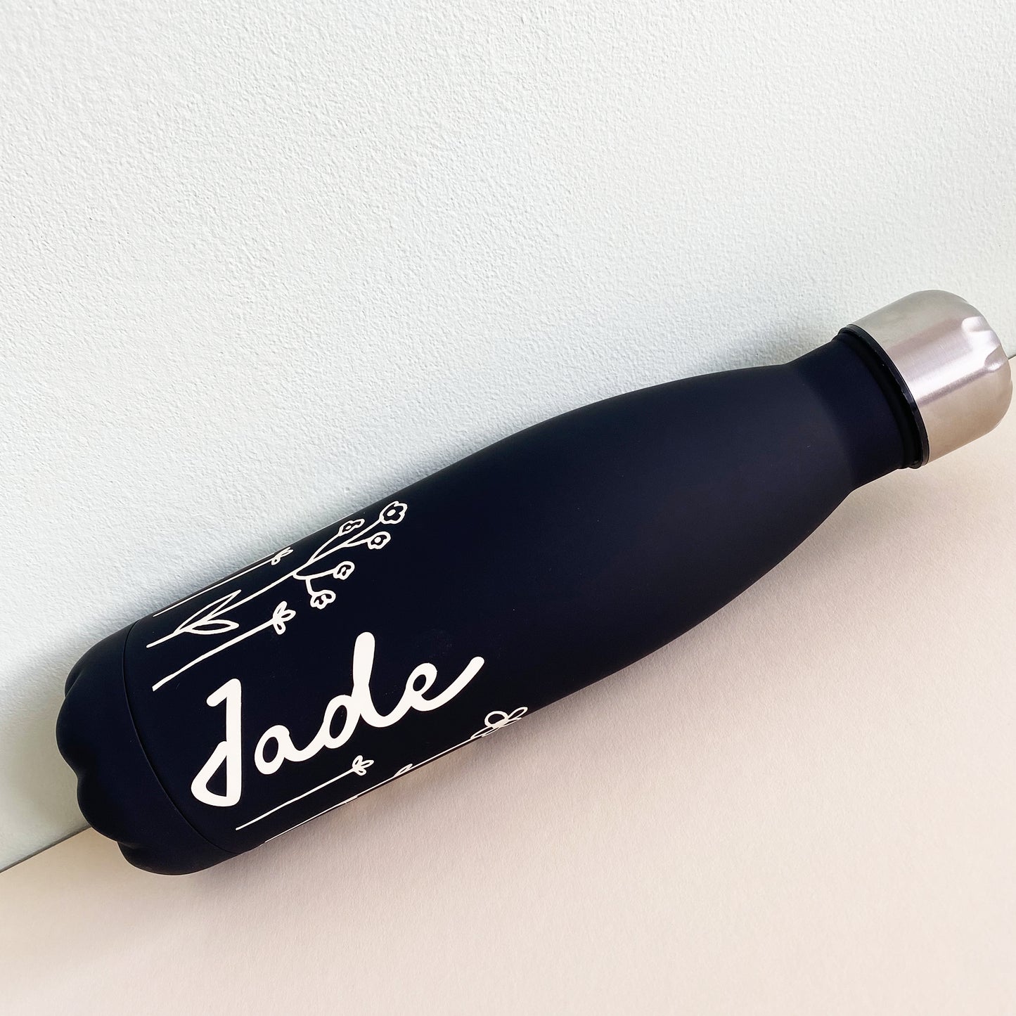 Personalised Floral Thermal Bottle