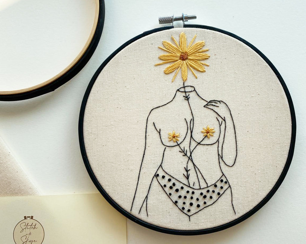 She is Beauty Embroidery Kit