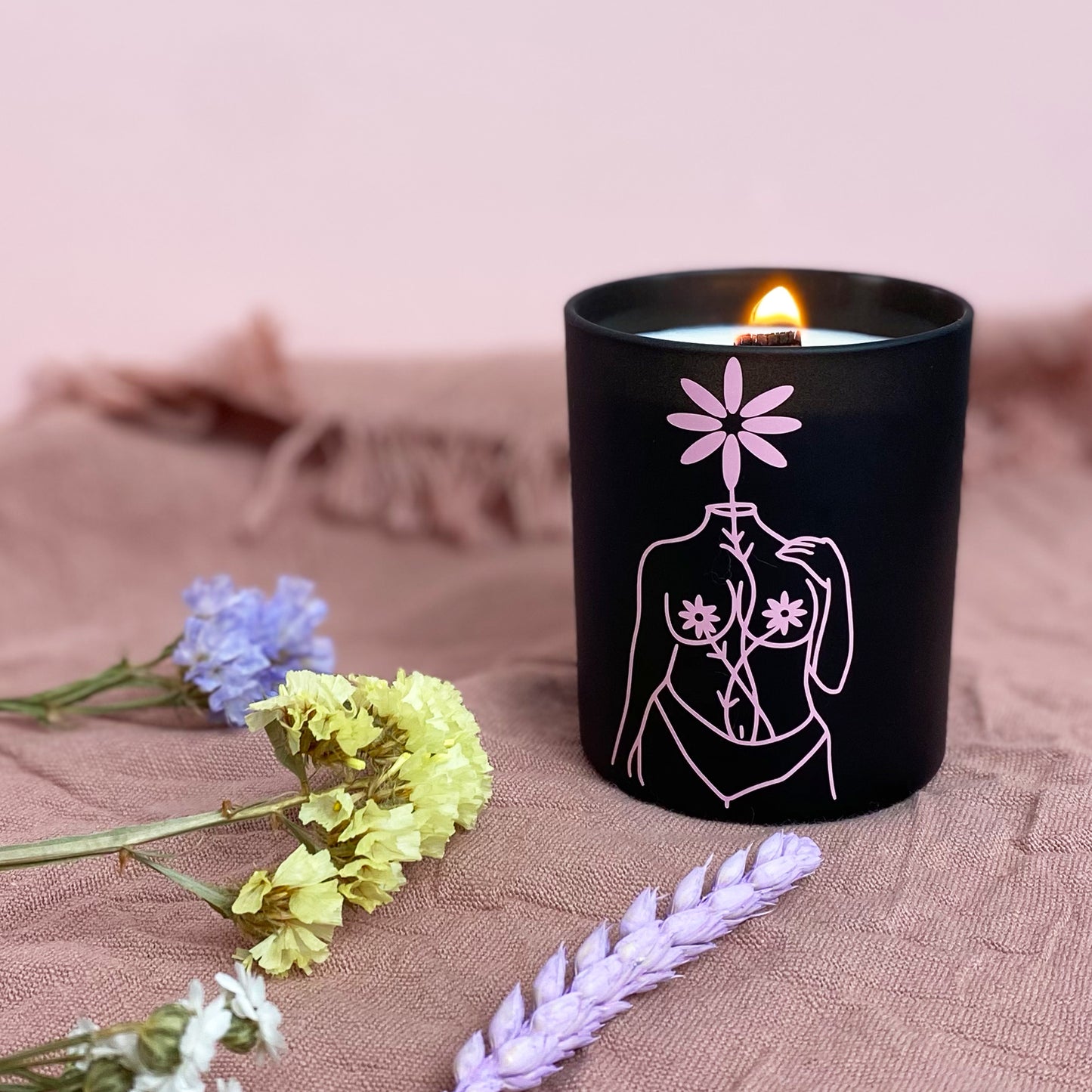 She is Beauty, Scented Soy Wax Candle