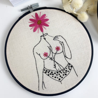 She is Beauty Embroidery Kit