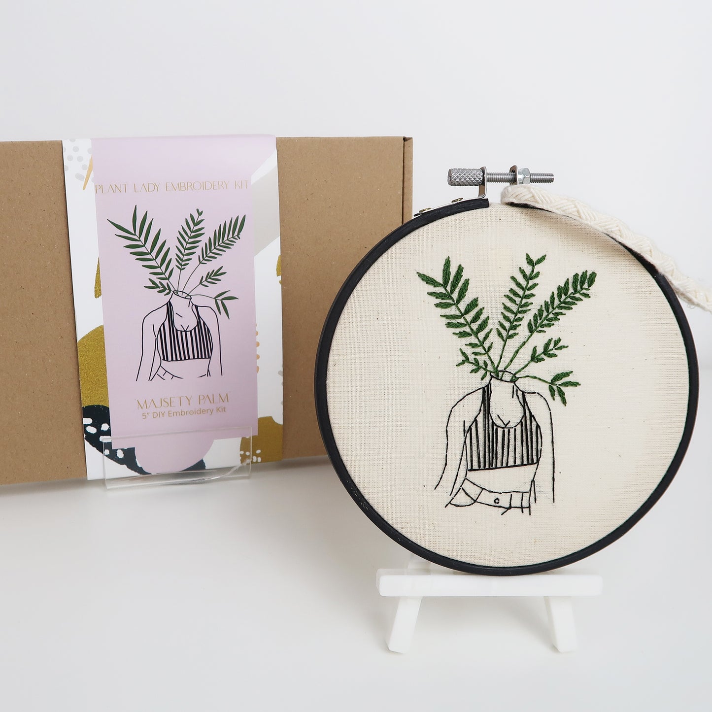 Plant Lady - DIY Embroidery Kit
