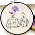 'Mummy & Me' Modern Embroidery Kit