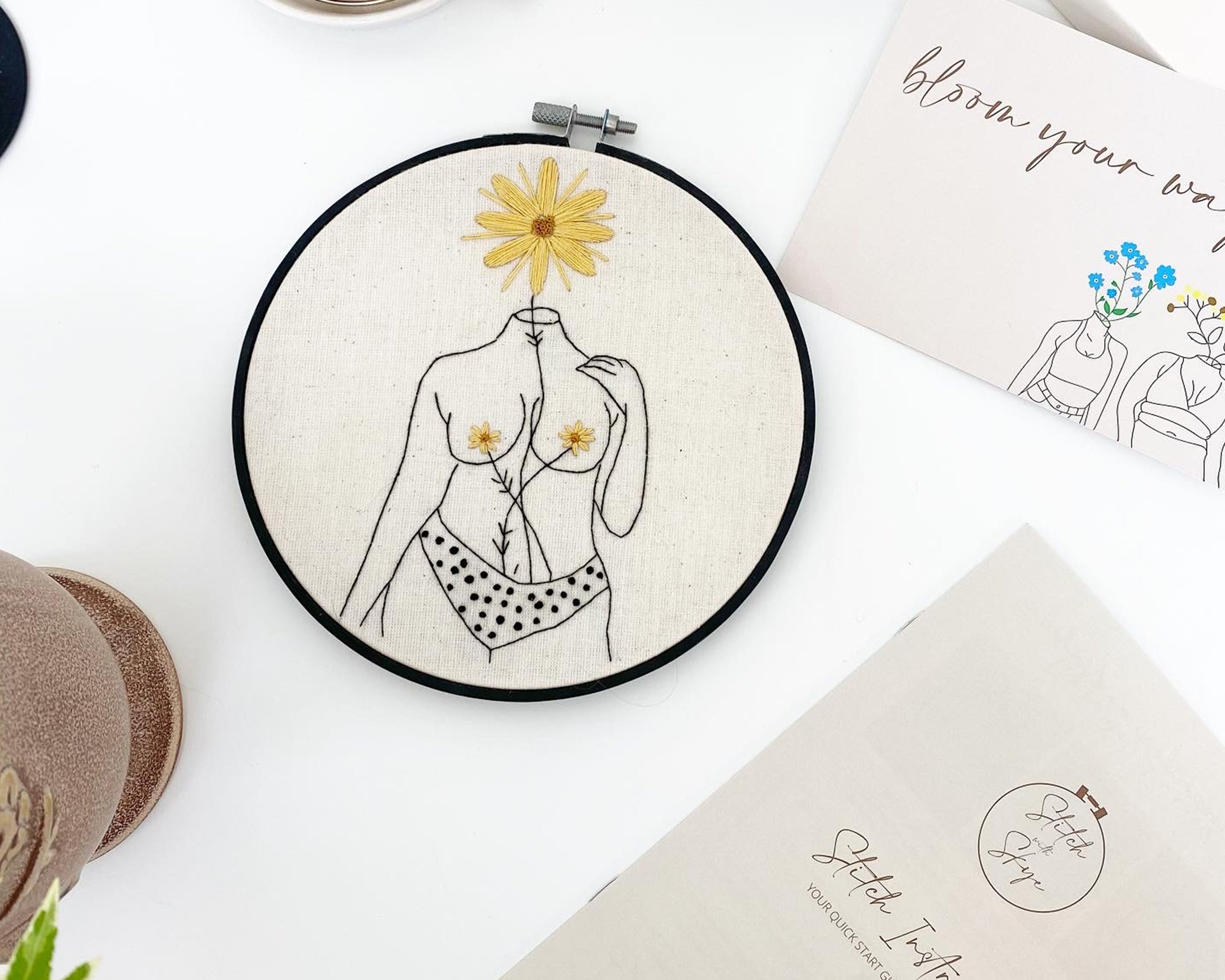 She is Beauty Embroidery Kit
