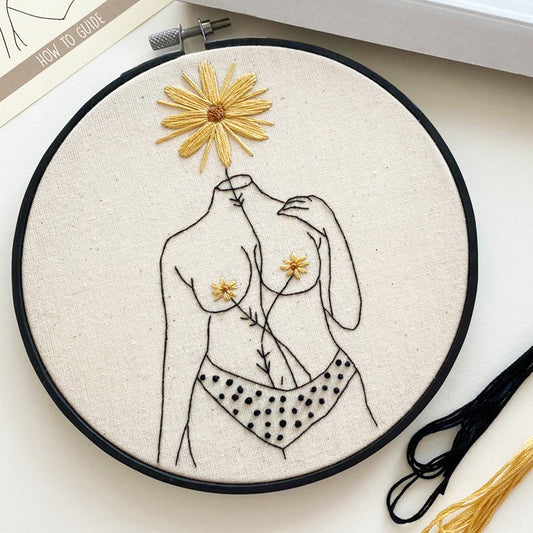 She is Beauty Embroidery Kit