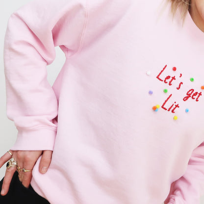 Embroider your own customised Christmas jumper