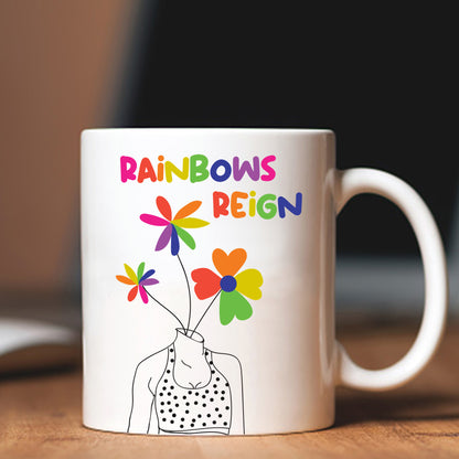 'Rainbows Reign' Pride Mug
