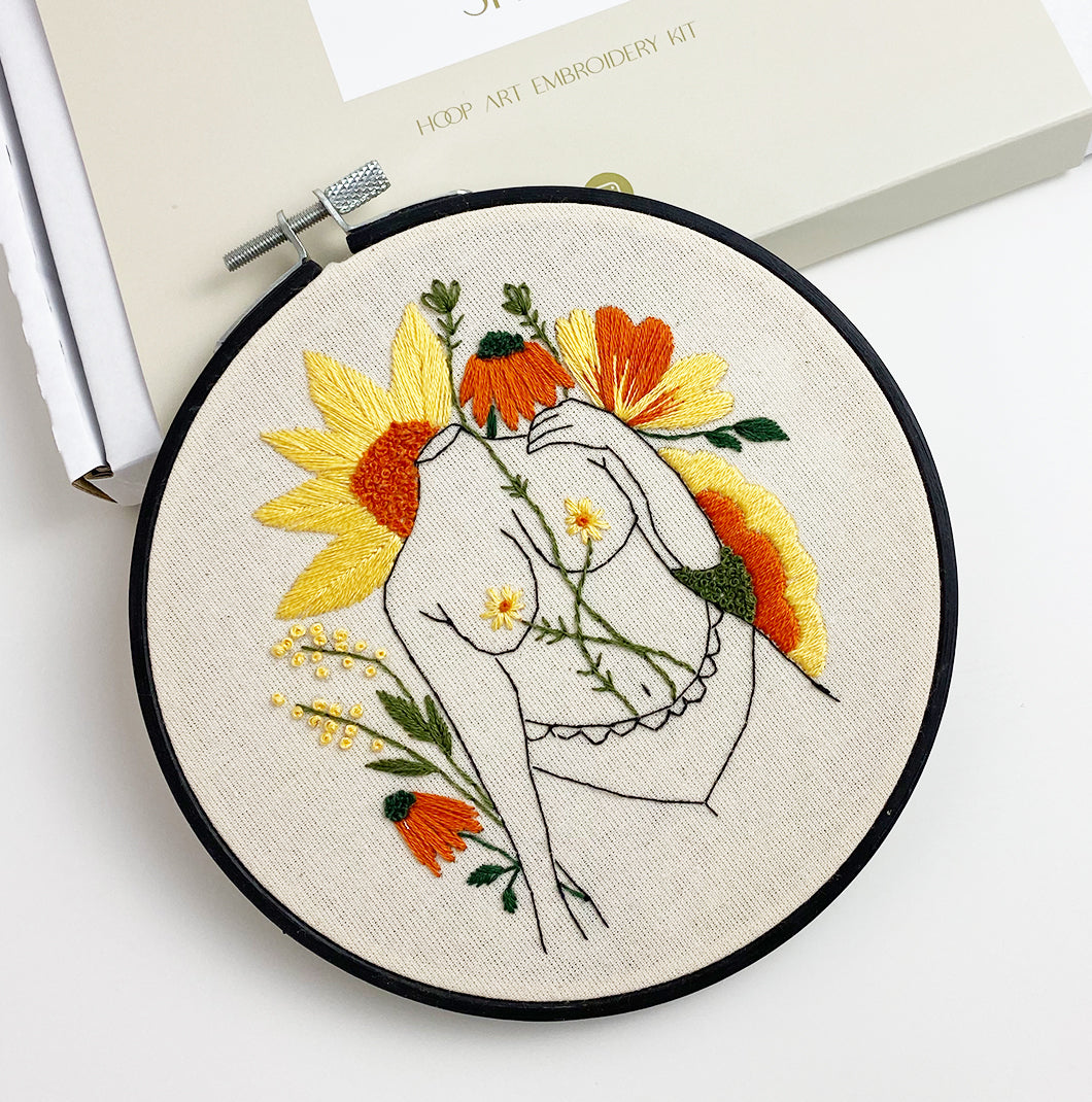 She is Beauty & Strength - Embroidery Kit