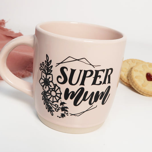 Super Mum Pink Mug
