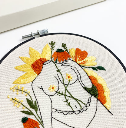 She is Beauty & Strength - Embroidery Kit