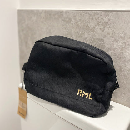 Personalised Wash Bag - Black