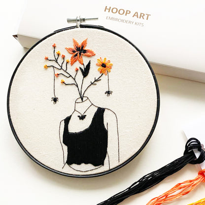 Autumn - Halloween Inspired Embroidery Kit